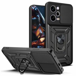 Husa Xiaomi Poco X5 Pro protectie camera Techsuit CamShield Series, negru