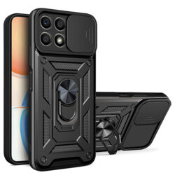 Husa Honor X8a protectie camera Techsuit CamShield Series, negru