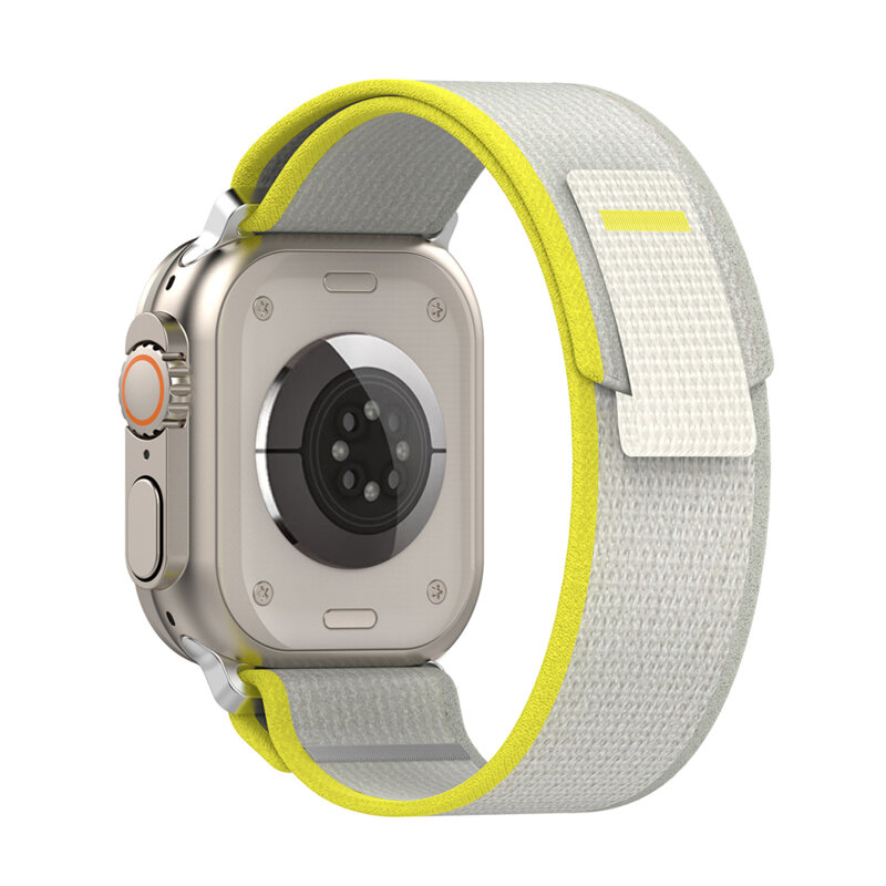Curea Apple Watch 1 42mm Techsuit, Yellow / Gray, W039