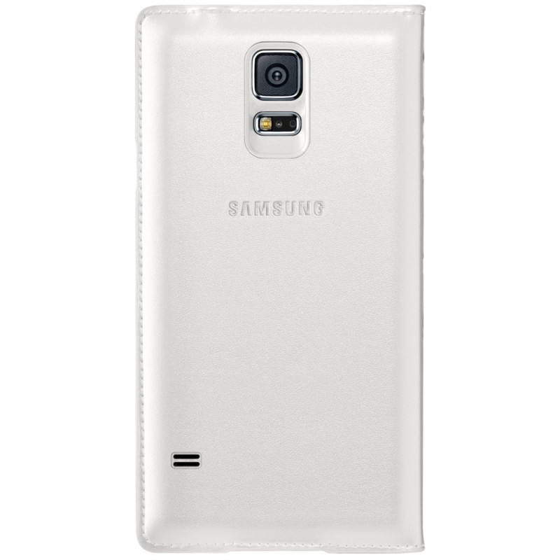 Husa Originala Samsung Galaxy S5 G900 Flip Wallet White