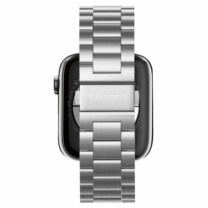 Curea Apple Watch Ultra Spigen Modern Fit, argintiu