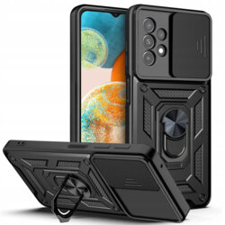 Husa Samsung Galaxy A23 protectie camera Techsuit CamShield Series, negru