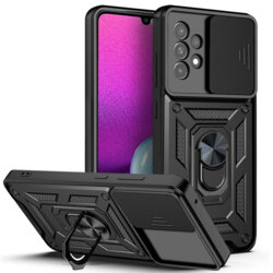 Husa Samsung Galaxy A33 5G protectie camera Techsuit CamShield Series, negru