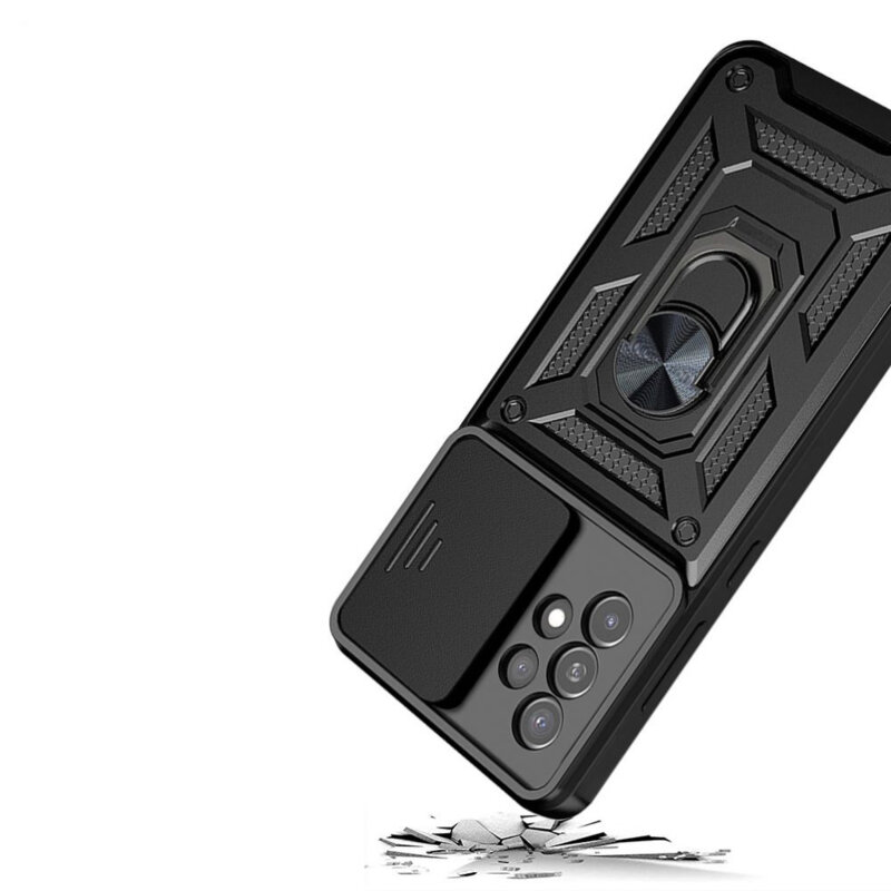 Husa Samsung Galaxy A33 5G protectie camera Techsuit CamShield Series, negru
