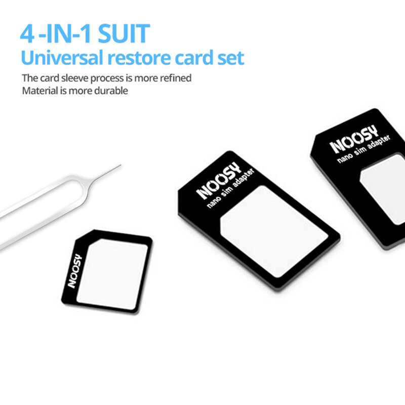 Adaptor Nano SIM, Micro SIM Techsuit Unlimited Innovation, negru