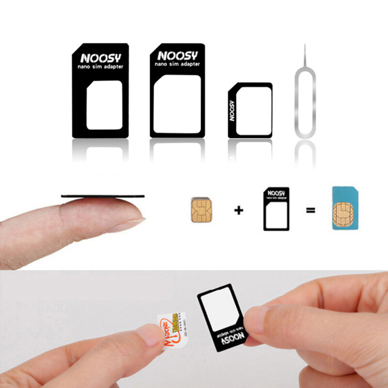 Adaptor Nano SIM, Micro SIM Techsuit Unlimited Innovation, negru