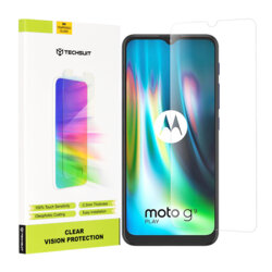 Folie sticla Motorola Moto G9 Play Techsuit Clear Vision Glass, transparenta