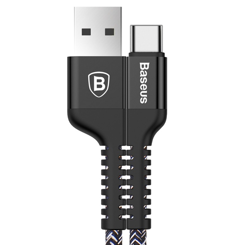 Cablu de date USB-C Baseus Confidant Series - Black