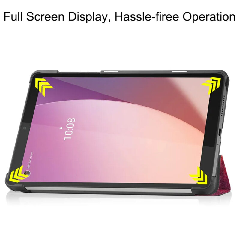 Husa Lenovo Tab M8 Gen 4 8.0 Techsuit FoldPro, negru