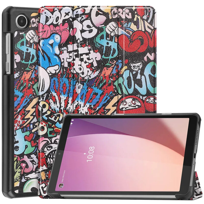 Husa Lenovo Tab M8 Gen 4 8.0 Techsuit FoldPro, Urban Vibe