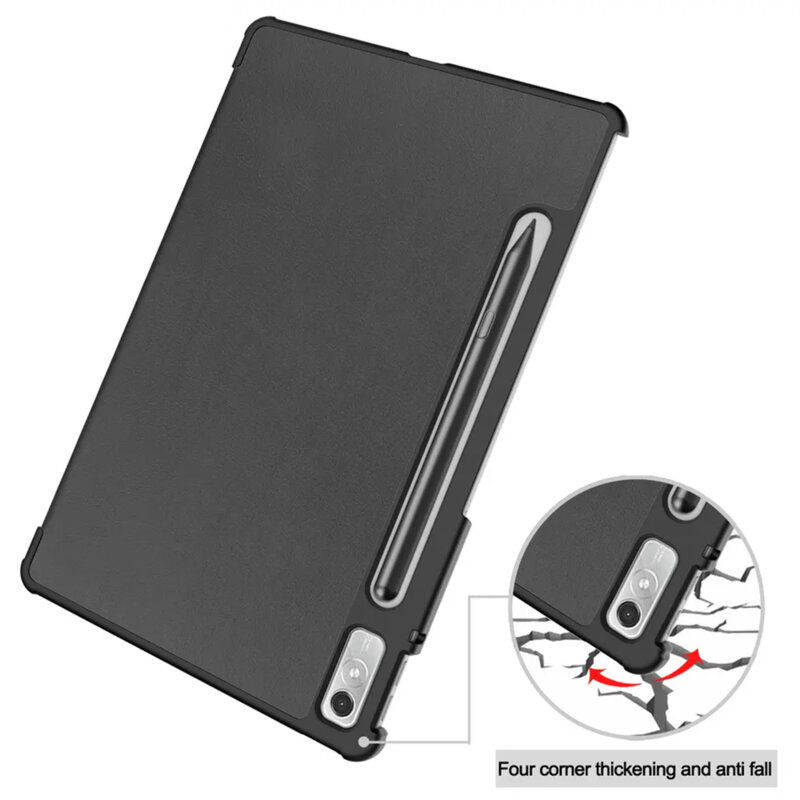 Husa Lenovo Tab P11 Pro Gen 2 11.2 Techsuit FoldPro, negru