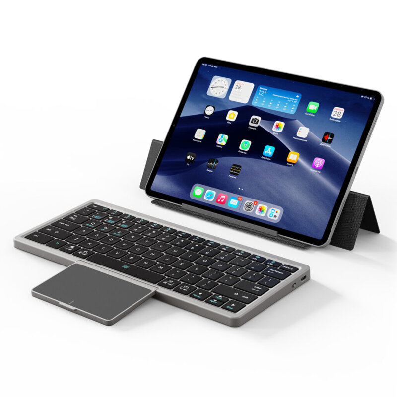Tastatura silentioasa pentru tableta Bluetooth wireless Dux Ducis