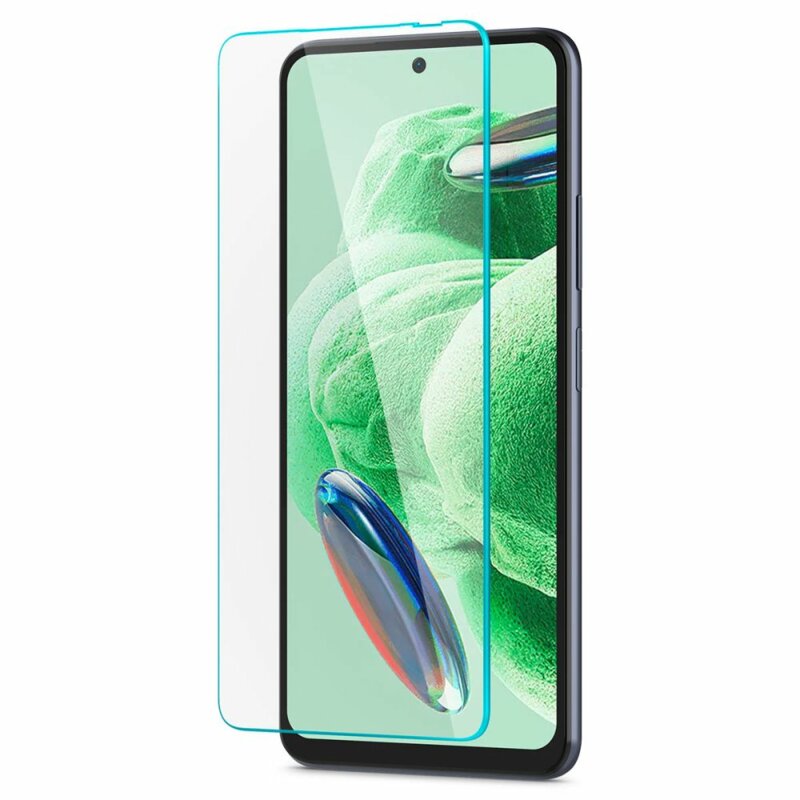 Folie Xiaomi Poco X5 Spigen Glas.tR Slim, transparenta