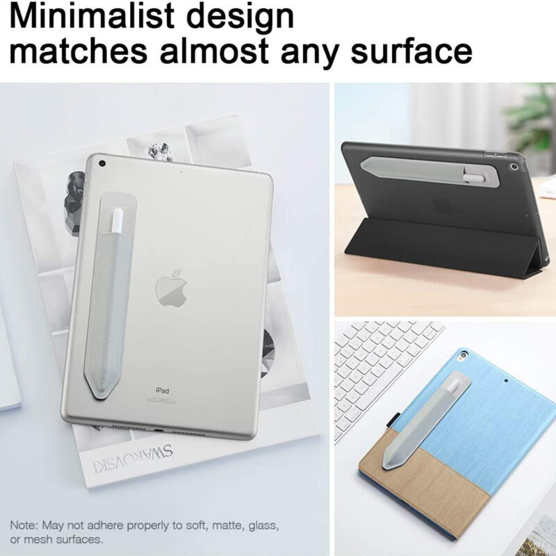 Husa stylus Apple pencil 1st & 2nd gen tip suport ESR, gri