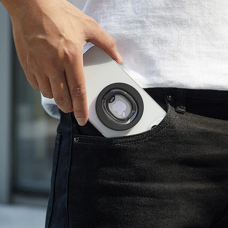Suport inel iPhone MagSafe ESR HaloLock Ring Stand, negru