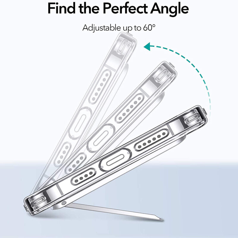 Suport pentru telefon birou ESR Boost Kickstand, argintiu