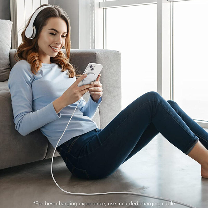 Incarcator wireless MagSafe cu stand ESR HaloLock, alb