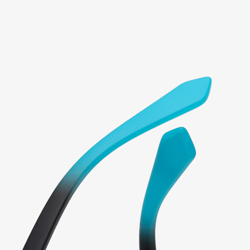 Ochelari soare rotunzi polarizati unisex Techsuit, albastru, TR7545