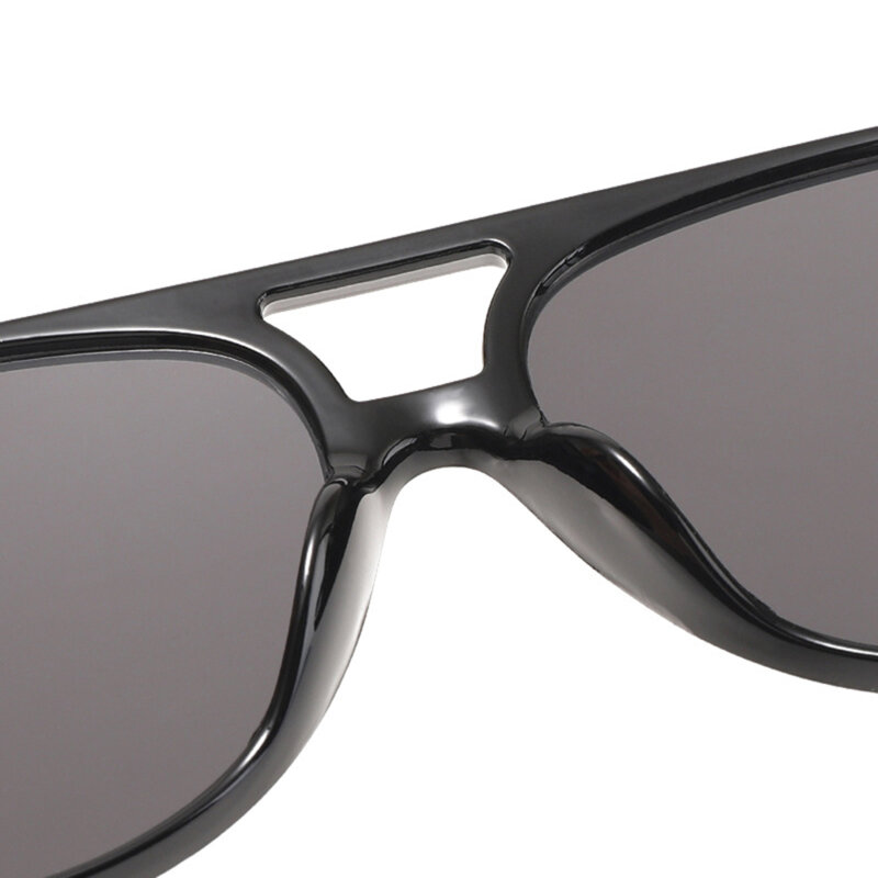 Ochelari de soare aviator Techsuit, negru, 98061