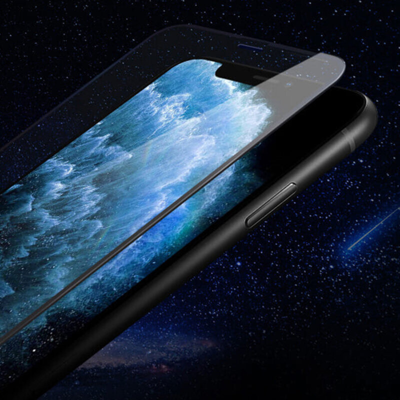 Folie Sticla iPhone 6 Plus / 6S Plus Lito Strongest Edges Cu Rama - Negru