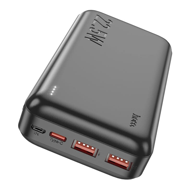 Baterie externa Fast Charge Hoco J101A, 2x USB, Type-C, 20000mAh