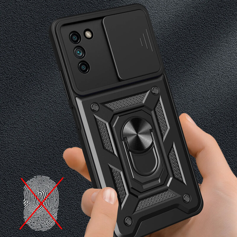 Husa Nokia G21 protectie camera Techsuit CamShield Series, negru