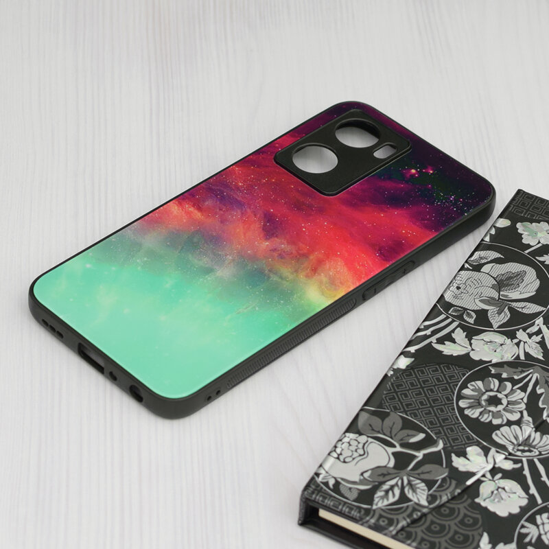 Husa OnePlus Nord N20 SE Techsuit Glaze, Fiery Ocean