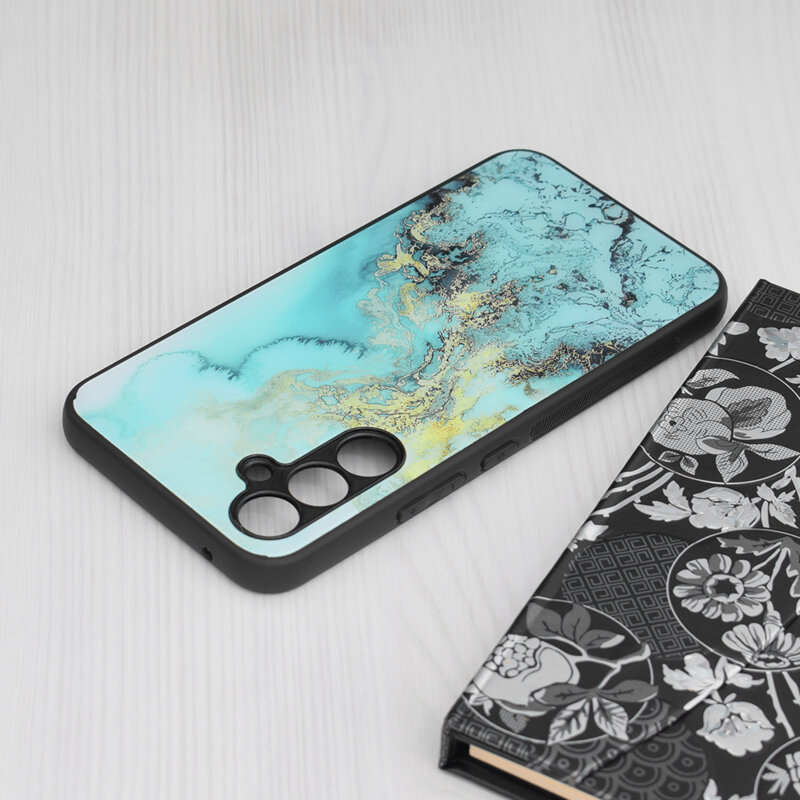 Husa Samsung Galaxy A54 Techsuit Glaze, Blue Ocean