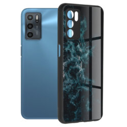 Husa Oppo A54s Techsuit Glaze, Blue Nebula