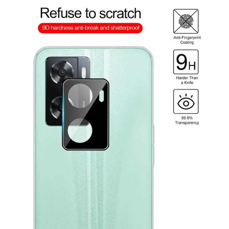 Folie camera OnePlus Nord N20 SE Techsuit Full Glass, negru