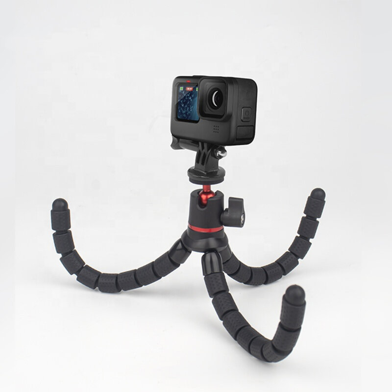 Suport pentru camera video GoPro Techsuit, negru, JX-004