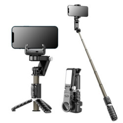 Gimbal mini selfie stick tripod Face Tracking Techsuit Q18, 70cm