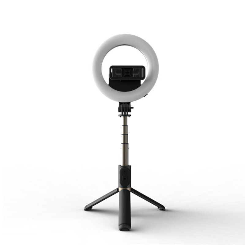 Selfie ring light cu trepied Bluetooth Techsuit Q07, 80cm
