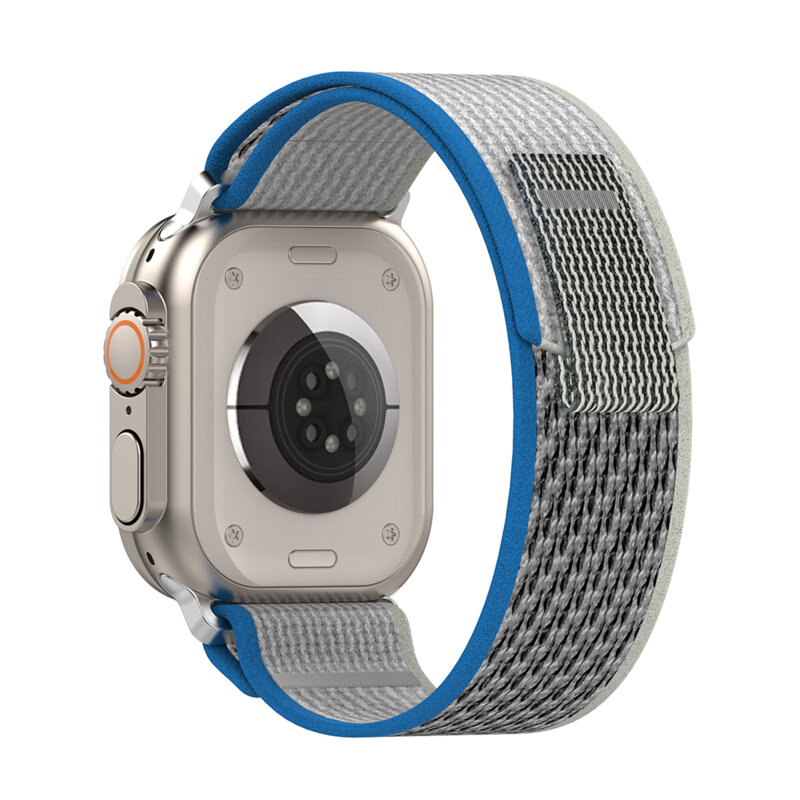 Curea Apple Watch 7 41mm Techsuit, Blue / Gray, W039