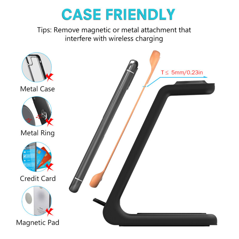 Statie incarcare wireless Samsung Watch 10W Techsuit T3