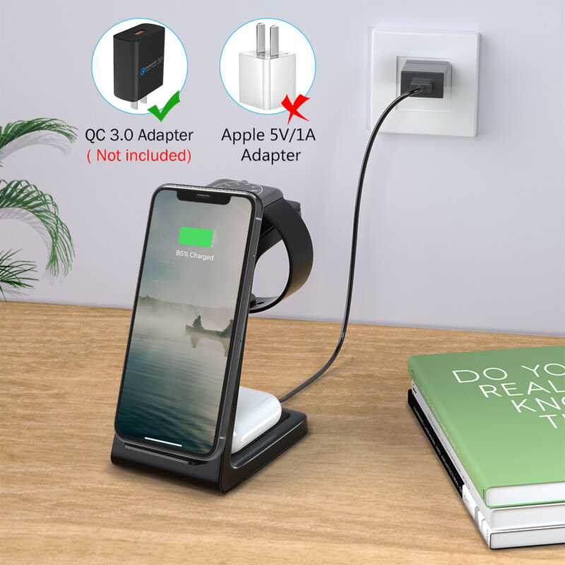 Statie incarcare wireless Samsung Watch 10W Techsuit T3