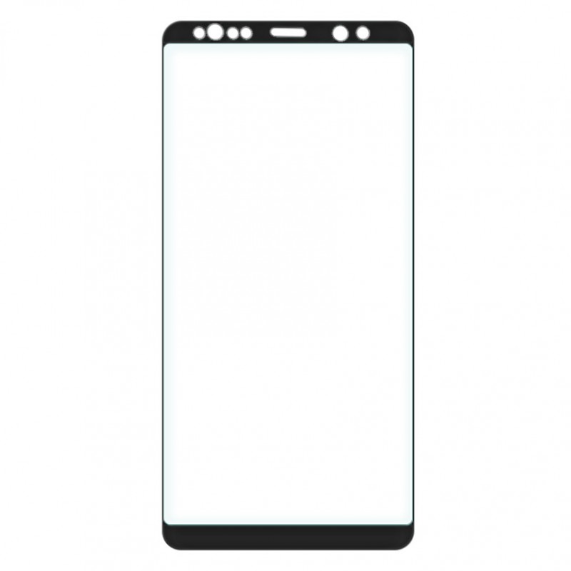 Sticla Securizata Samsung Galaxy Note 8 Remax Crystal Black 9H + Husa Slim Transparenta
