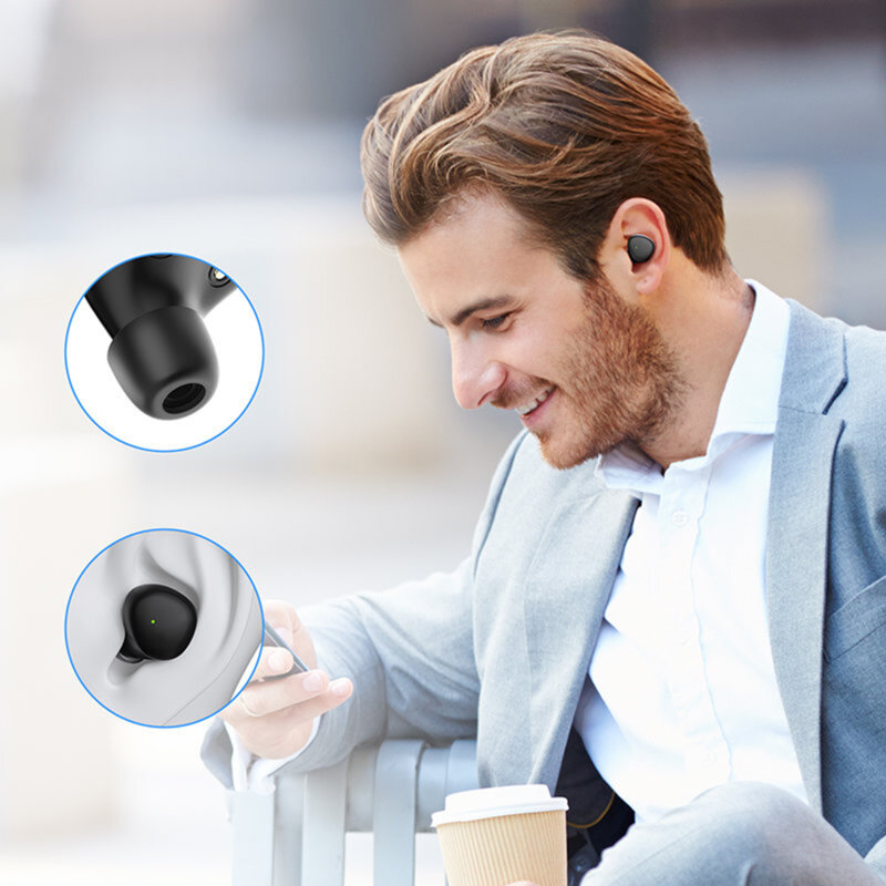 Casti Bluetooth true wireless JoyRoom, negru, JR-TL1 Pro