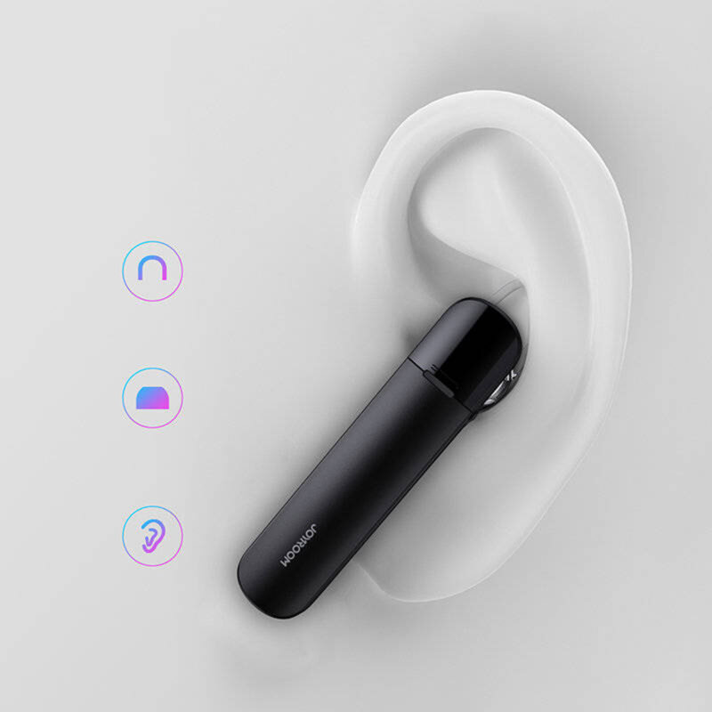 Casca wireless Bluetooth cu microfon JoyRoom JR-B02S, negru