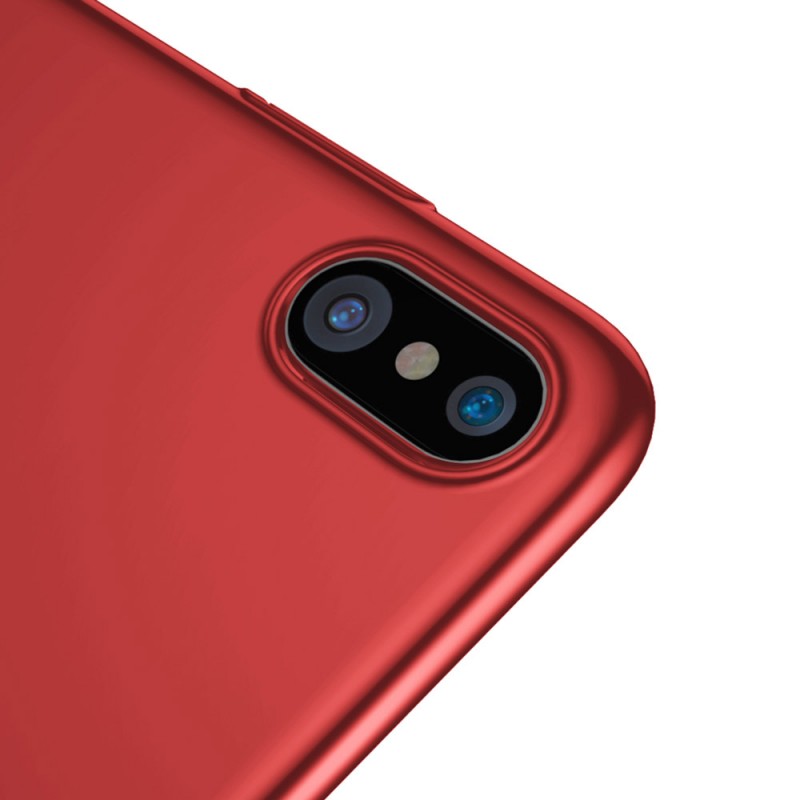 Husa iPhone X, iPhone 10 Baseus Slim - Red