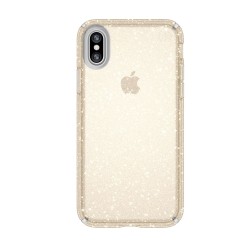 Husa Apple iPhone X, iPhone 10 Speck Presidio Clear Glitter - Gold