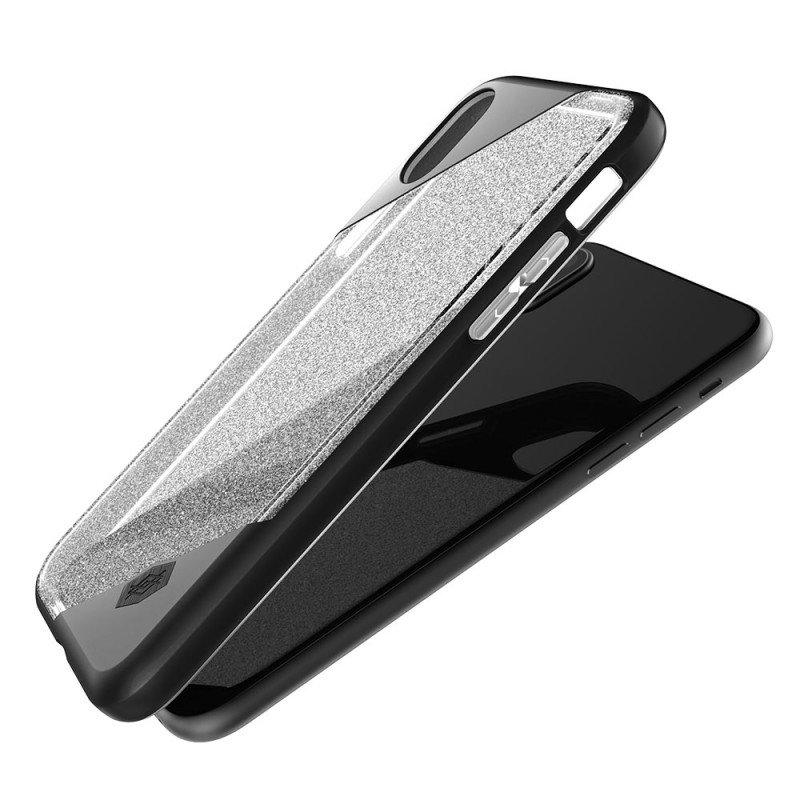 Husa Apple iPhone X, iPhone 10 X-Doria Revel Lux Glitter - Black