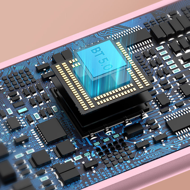 Microfon portabil wireless karaoke JoyRoom, albastru, JR-MC5