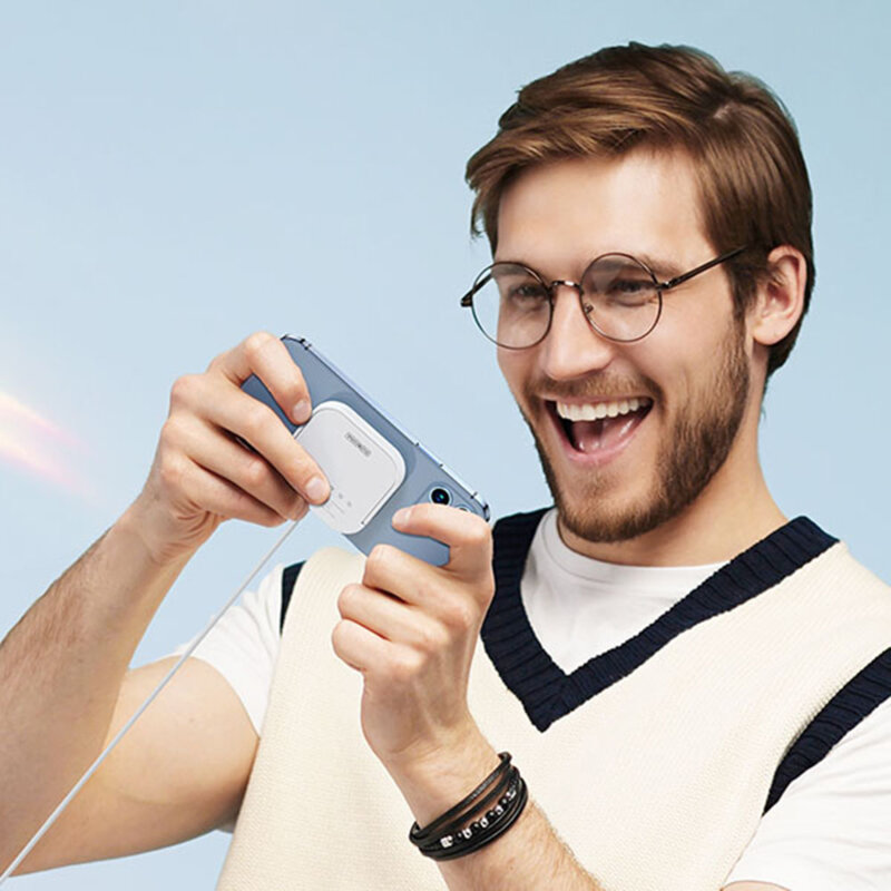 Incarcator fara fir universal cu suport birou Duzzona W7, alb