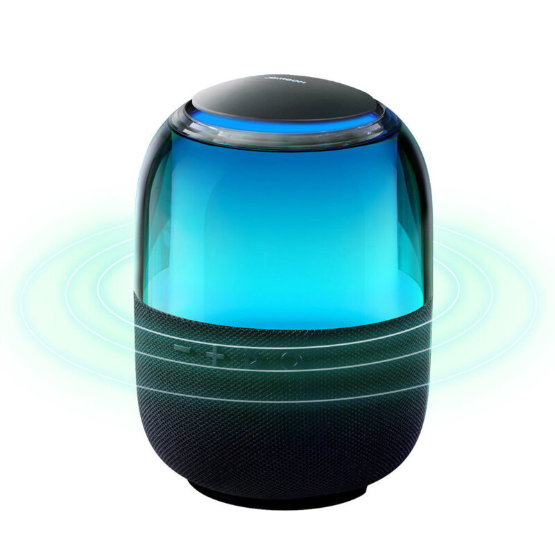 Boxa portabila RGB Bluetooth mica JoyRoom, negru, JR-ML05