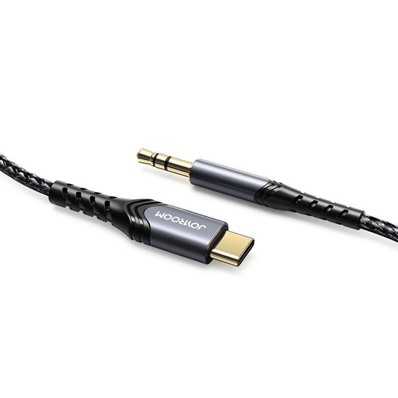 Cablu audio Hi-Fi Jack 3.5mm la Type-C JoyRoom, 1m, SY-A03