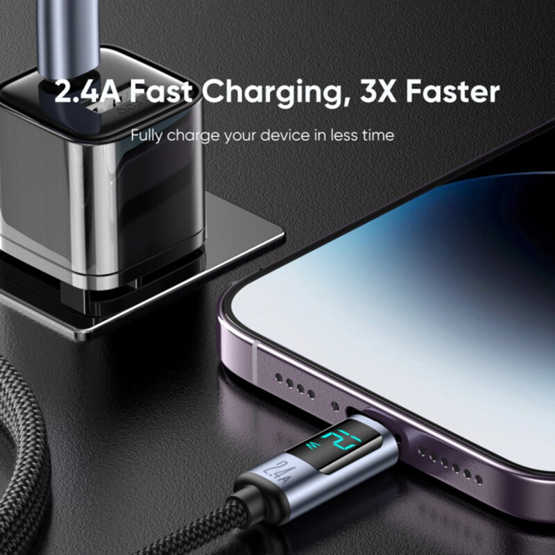 Cablu date iPhone Fast Charge JoyRoom, 2.4A, 1.2m, S-AL012A16