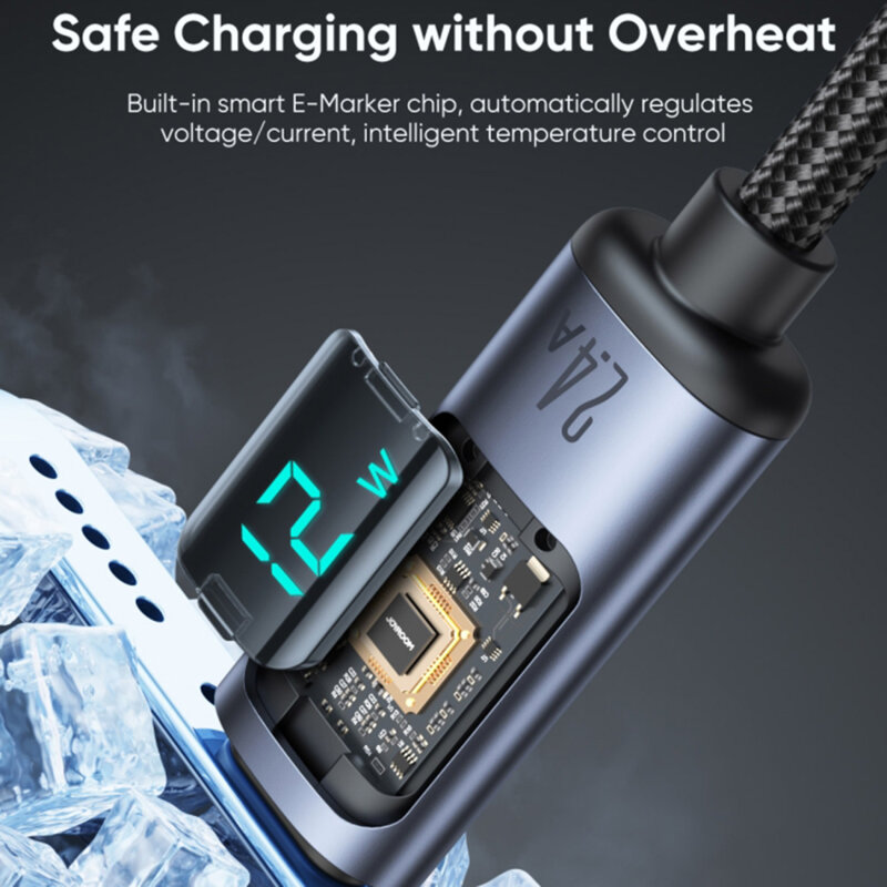 Cablu date iPhone Fast Charge JoyRoom, 2.4A, 1.2m, S-AL012A16