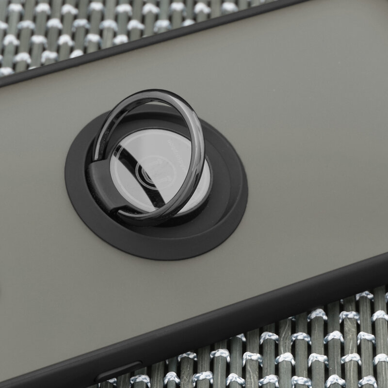 Husa OnePlus Nord N20 SE Techsuit Glinth cu inel suport stand magnetic, negru