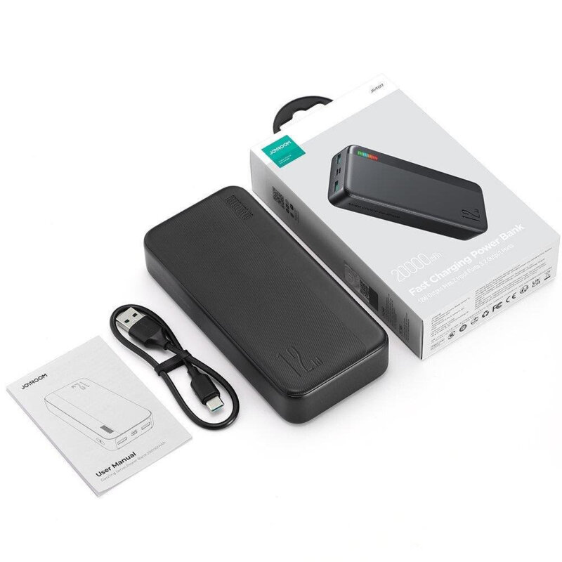 Baterie externa 20000mAh USB-C, Micro, USB JoyRoom, JR-T017